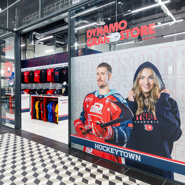 Prodejna Dynamo GrandStore