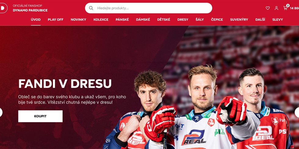 Spouštíme nový e-shop