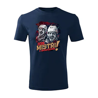 Pánské tričko Mistři 2026 navy HC Dynamo Pardubice